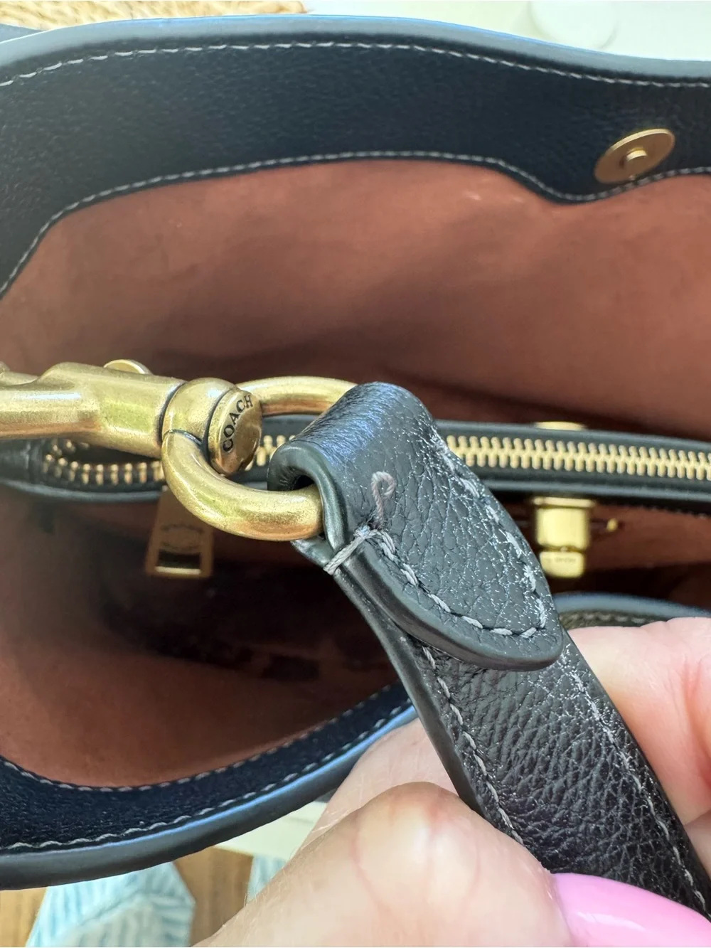 Coach soft Willow bucket bag - Picture 5 of 8